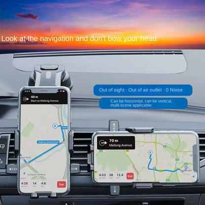 Car Holder Mobile Phone 2025 New Car Central Control Instrument Panel Clip Navigation Dedicated Anti-Shake Fixed Support Frame