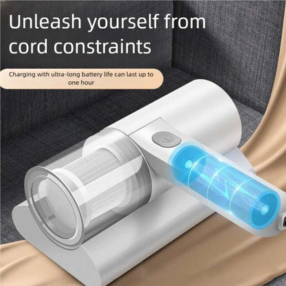 20000Pa Bed Vacuum Cleaner, Powerful Mattress Vacuum Cleaner for Mattress, Bed, Cloth Sofas, Pillows, Carpets, Handheld Cordless Vacuum Cleaner, Wireless Mite Remover Cleaning Machine